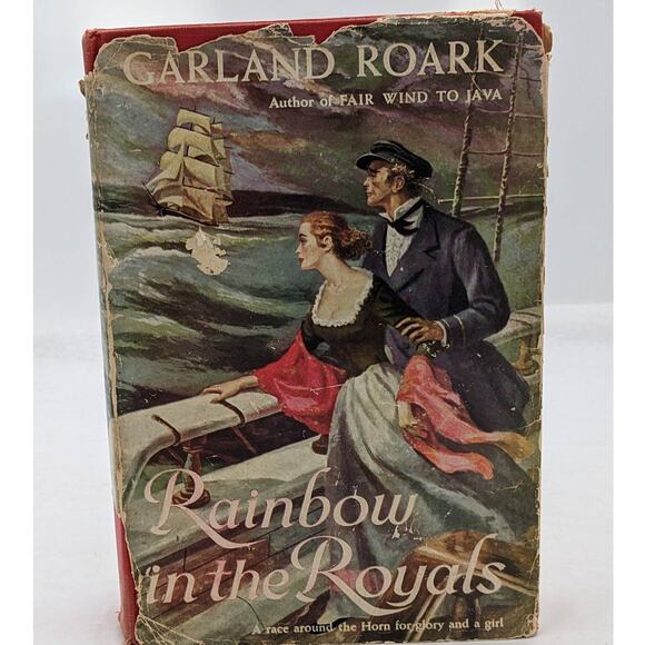 Rainbow In The Royals By Garland Roark First Edition Vintage 1950 - Picture 2 of 15